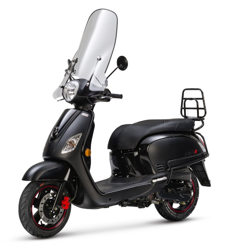 Sym Fiddle 3 Premium Mat Zwart Zwart Scooter Kopen Bij Central Scooters