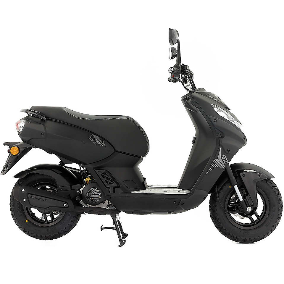 Peugeot Kisbee Streetzone Pearly Black Mad Black Leasen Bij Central