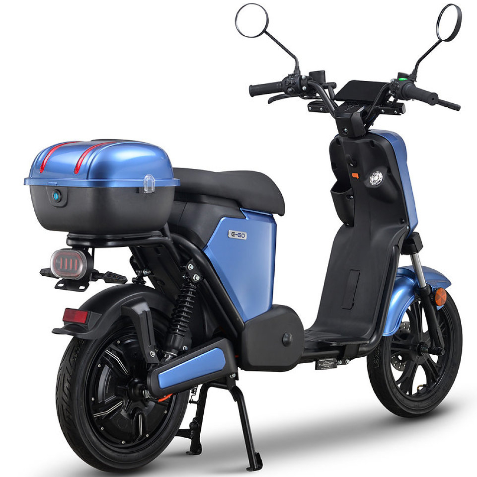 Iva E Go S2 Blauw Scooter Kopen Bij Central Scooters