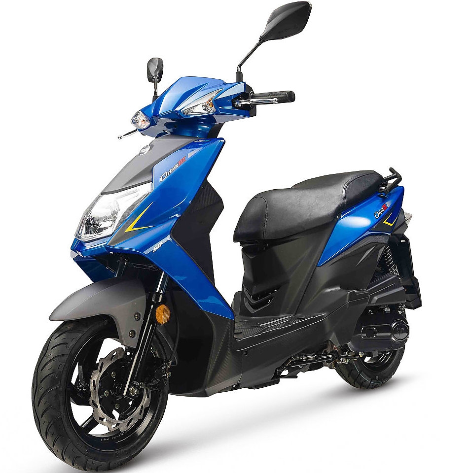 Sym Orbit Ice Sea Blue Matt Iron Grey Scooter Kopen Bij Central