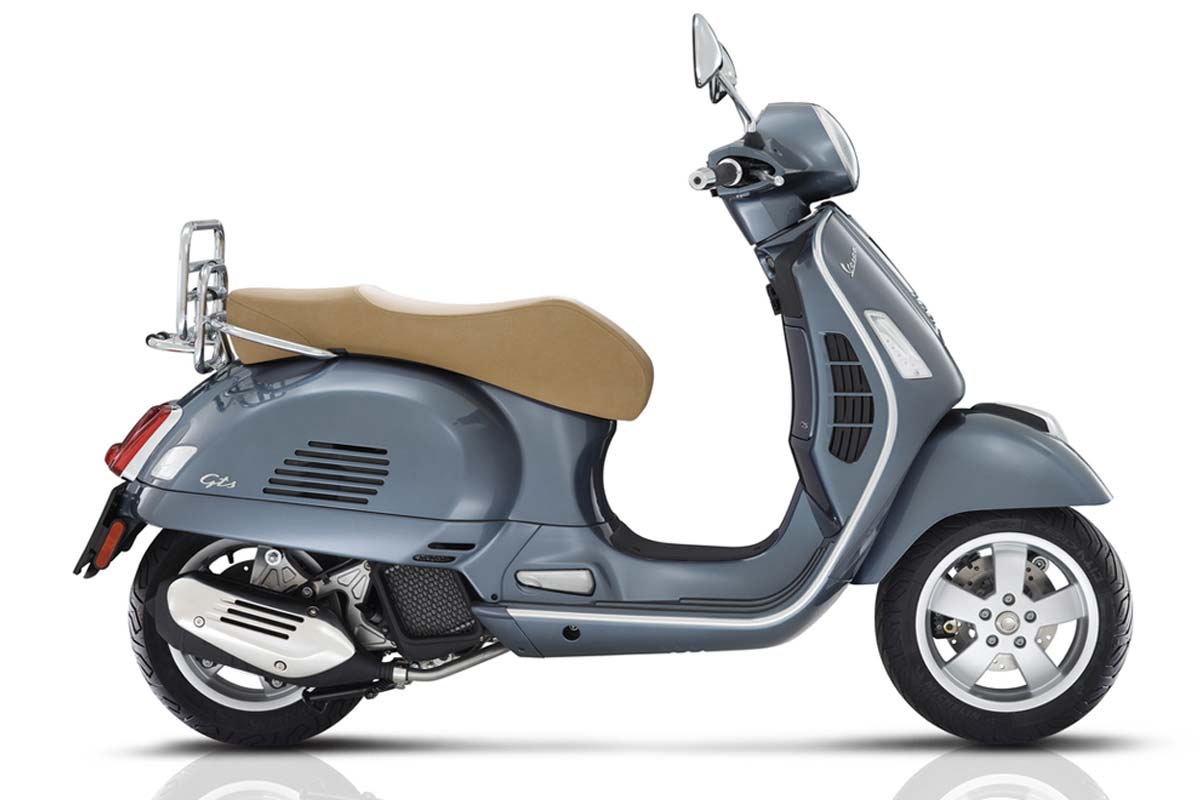 Vespa GTS 125 Classic Grigio Dolomiti scooters leasen? Vespa GTS 125