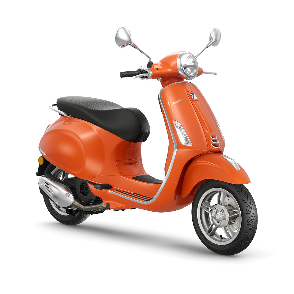 Vespa Primavera 125cc Euro5 Oranje 