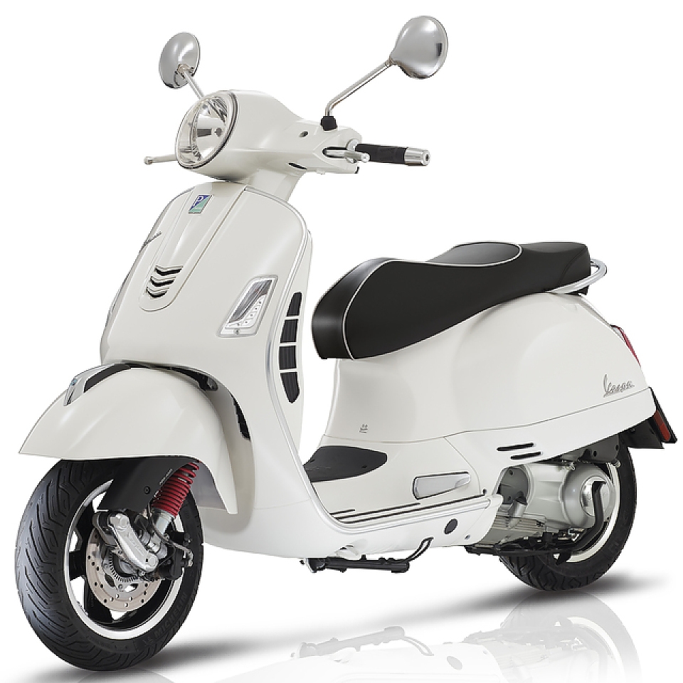 Vespa GTS 300 Super Bianco Innocenza scooters leasen? Vespa GTS 300