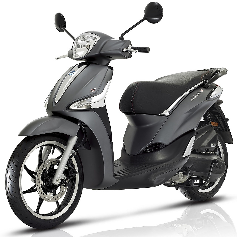 Piaggio Liberty 50 S Grijs scooter kopen bij Central Scooters