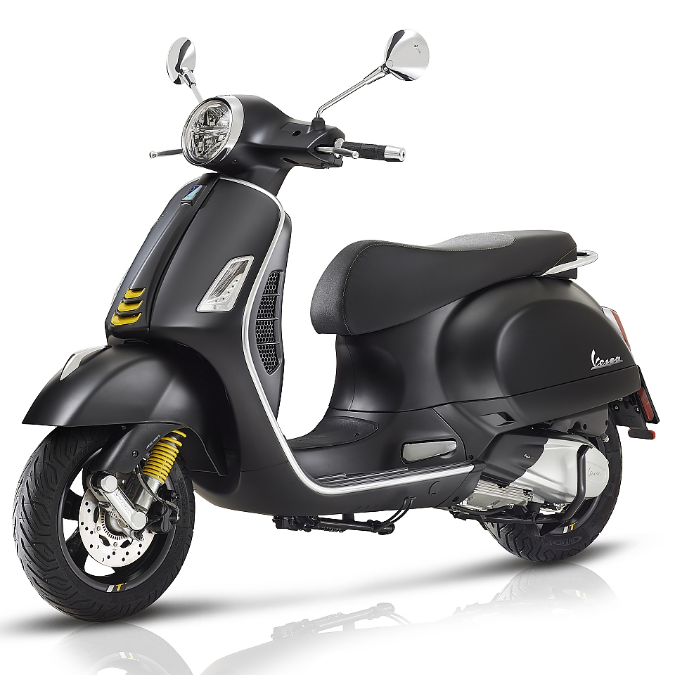 Vespa GTS 300 Supertech HPE Nero Convinto Matt Scooter Kopen Bij ...