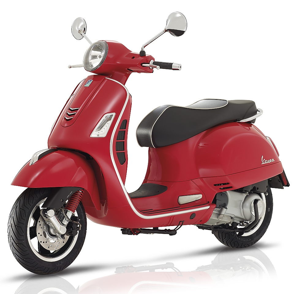 Vespa GTS 300 Super Rosso Passione scooter kopen bij Central Scooters